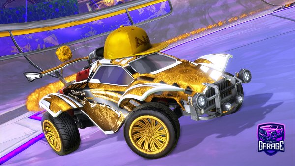 A Rocket League car design from CantStopThisCream