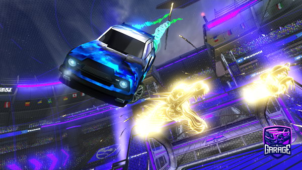 A Rocket League car design from EV1XY_ZYNX