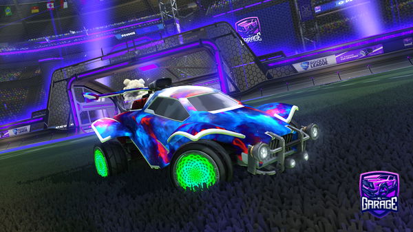 A Rocket League car design from charlo_the_pro