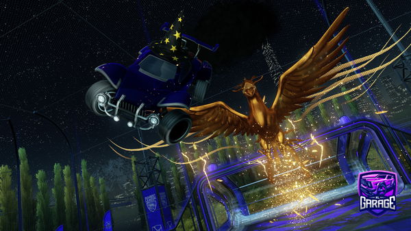 A Rocket League car design from brfreddy