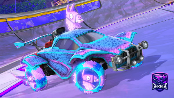 A Rocket League car design from Inchiki