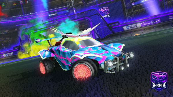 A Rocket League car design from FlashRL9034