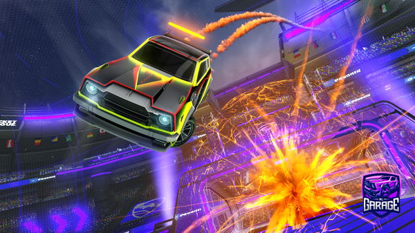 A Rocket League car design from avekkin