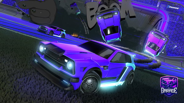 A Rocket League car design from Yakubxd