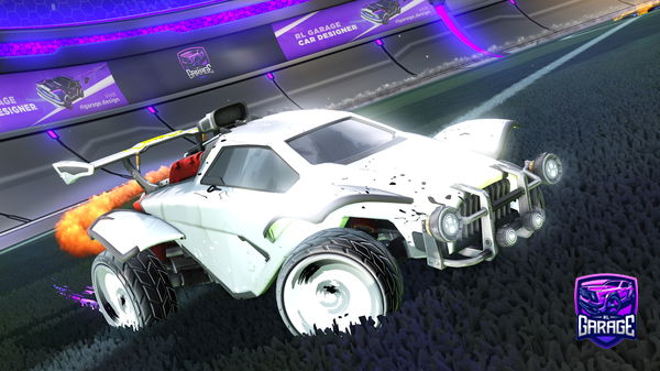 A Rocket League car design from Splashyyy