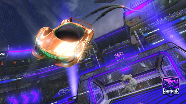 A Rocket League car design from Imthe_wendigo