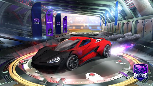 A Rocket League car design from SnakesGaming