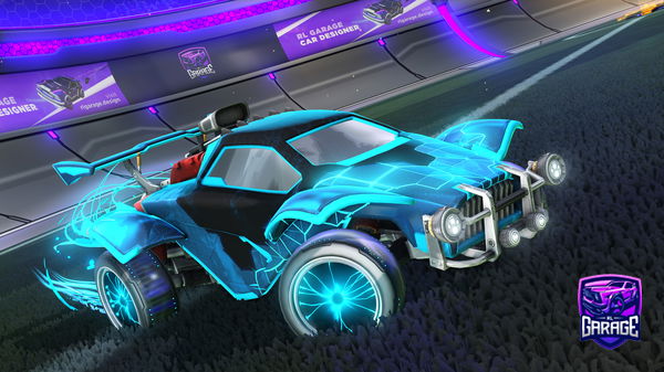 A Rocket League car design from RWJ