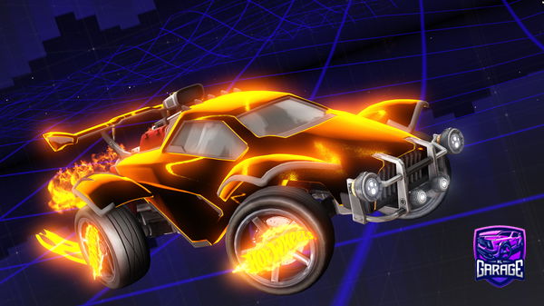 A Rocket League car design from MatthewR4V3