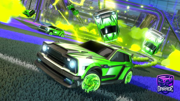 A Rocket League car design from Manekiz_