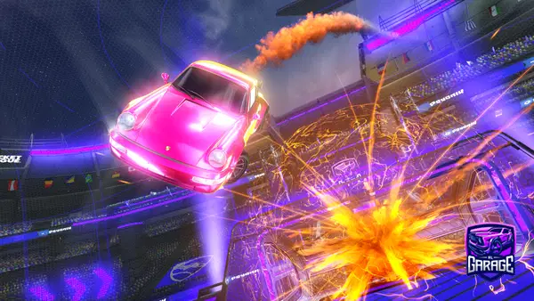 A Rocket League car design from Taggbulle