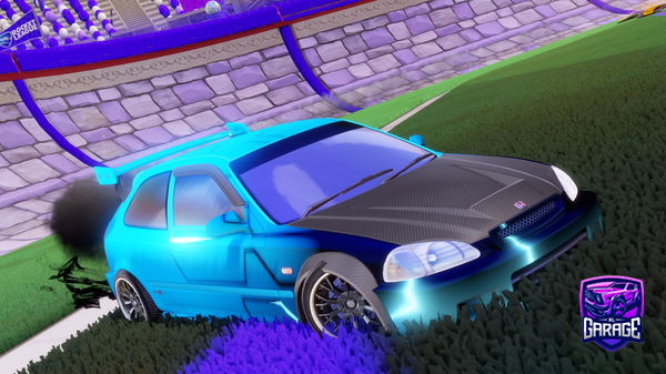 A Rocket League car design from Thebotboyd