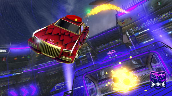 A Rocket League car design from StovetopColt71