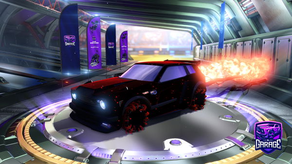 A Rocket League car design from Pigeonvillain