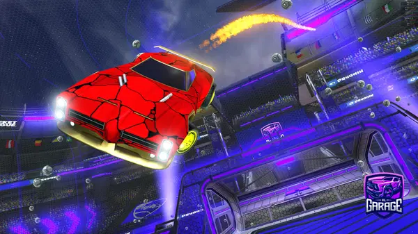 A Rocket League car design from Frankinfine6
