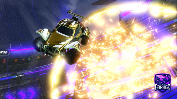 A Rocket League car design from lRvst