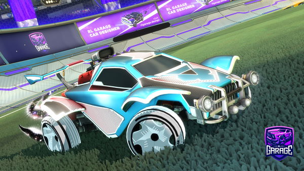 A Rocket League car design from MacMD