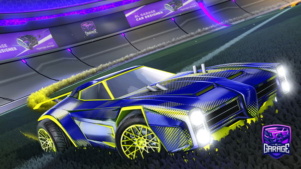 A Rocket League car design from best_rlYt