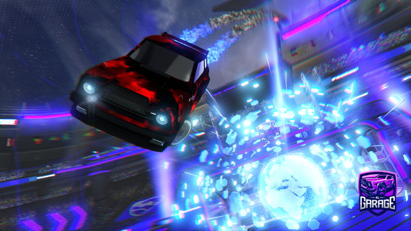 A Rocket League car design from Luggi08