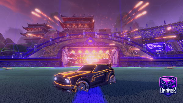 A Rocket League car design from Roy038