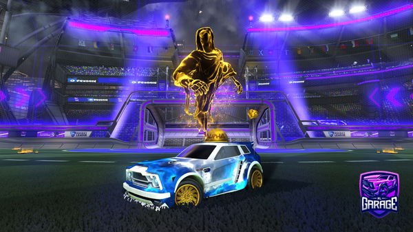 A Rocket League car design from RayLuCa