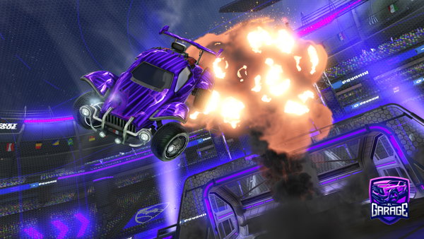 A Rocket League car design from yuganyogurt