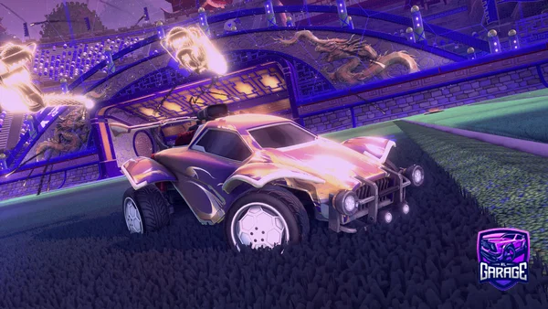 A Rocket League car design from elroumy