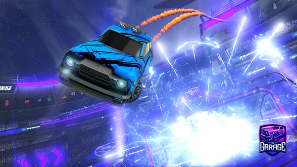 A Rocket League car design from Pity78