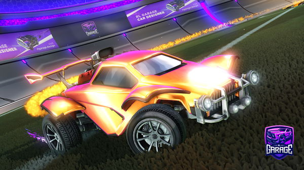 A Rocket League car design from WhaleGabbbbbb