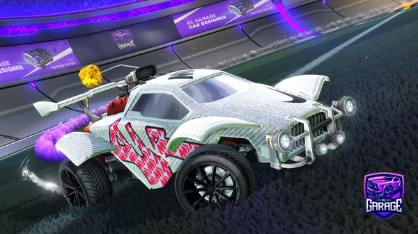 A Rocket League car design from DARKII-YouTube