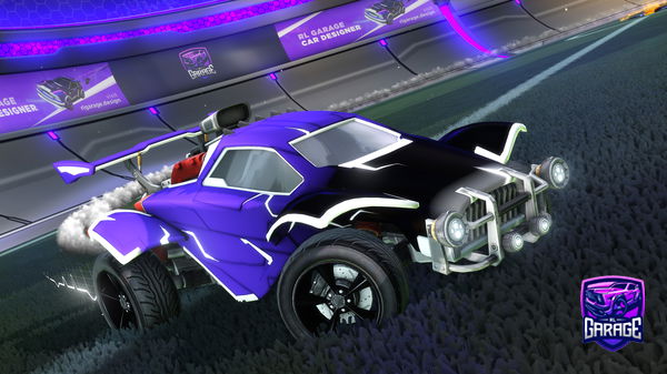A Rocket League car design from Coutiinn