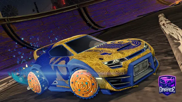 A Rocket League car design from JULA11