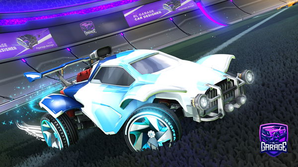 A Rocket League car design from VeNxM_42