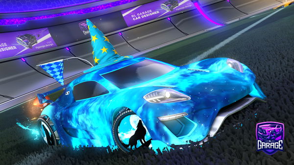 A Rocket League car design from lil_synxty