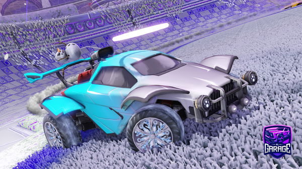 A Rocket League car design from Sonic_RL