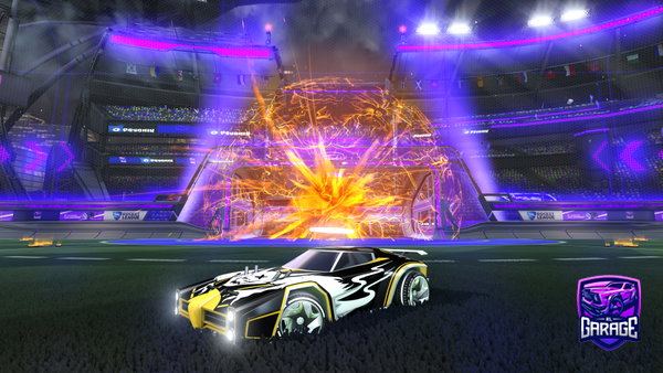A Rocket League car design from zVolux