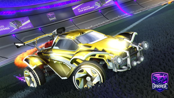 A Rocket League car design from SLLIFP35