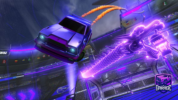 A Rocket League car design from KAYIBU