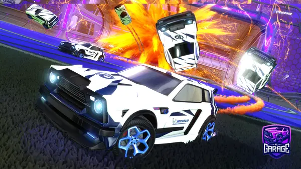 A Rocket League car design from Cracked_Whipple