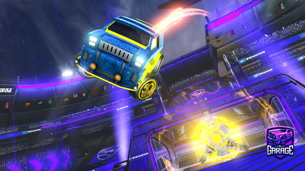 A Rocket League car design from ahmednasiraltai