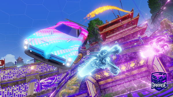 A Rocket League car design from mini_koda