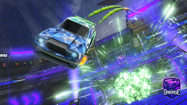 A Rocket League car design from bokivitez15