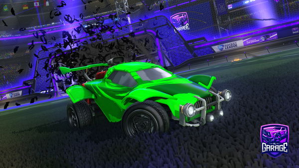 A Rocket League car design from frogfhjdihvme