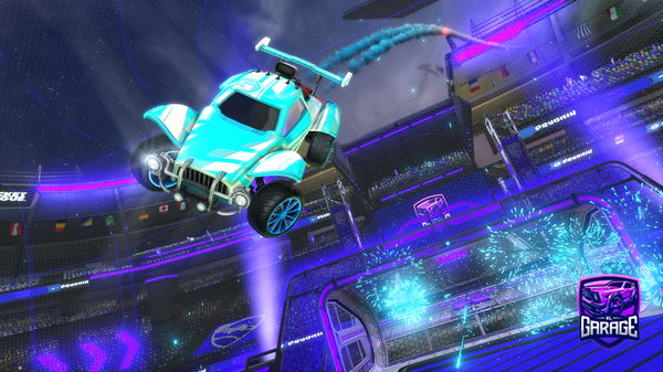 A Rocket League car design from Gasmann