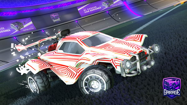 A Rocket League car design from BrucZ