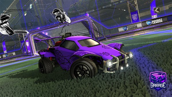 A Rocket League car design from FreeSTYLE_1v1mE