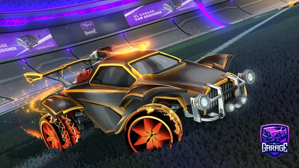 A Rocket League car design from Muddy_bud