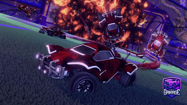 A Rocket League car design from DaniellSan