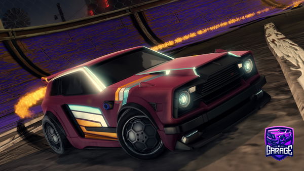 A Rocket League car design from DE97JZA80