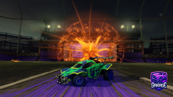 A Rocket League car design from zorgaam